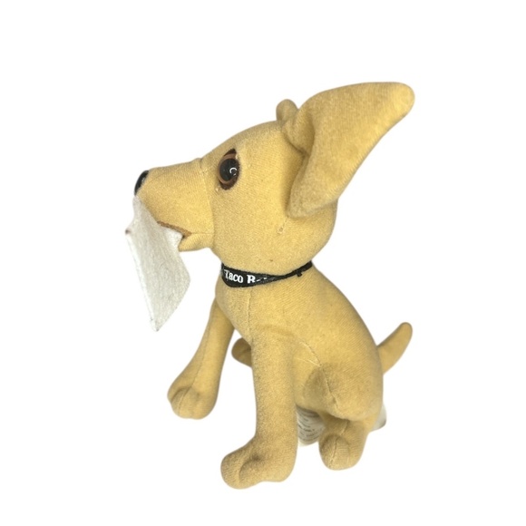 Vintage Taco Bell Yo Quiero Free Tacos Talking Chihuahua Plush Toy Dog Applause - Picture 3 of 6
